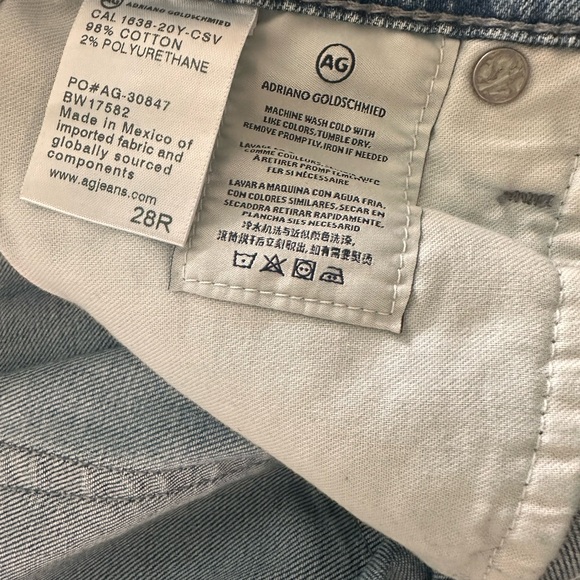 AG Adriano Goldschmied Sophia Vintage High Waist 28 Women’s Jeans - Picture 4 of 8